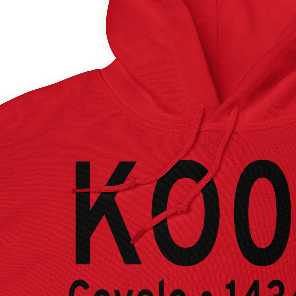 Round Valley Airport (KO09) ICAO Hoodie Sweatshirt 