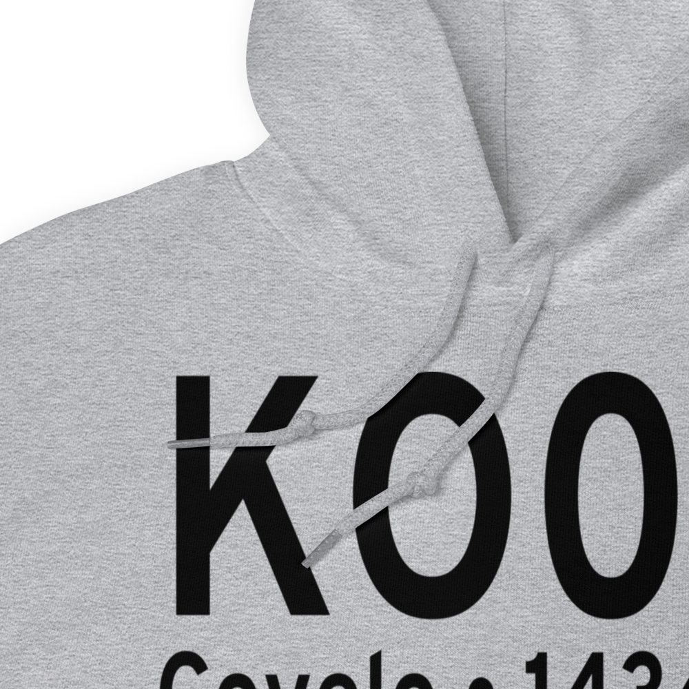 Round Valley Airport (KO09) ICAO Hoodie Sweatshirt 