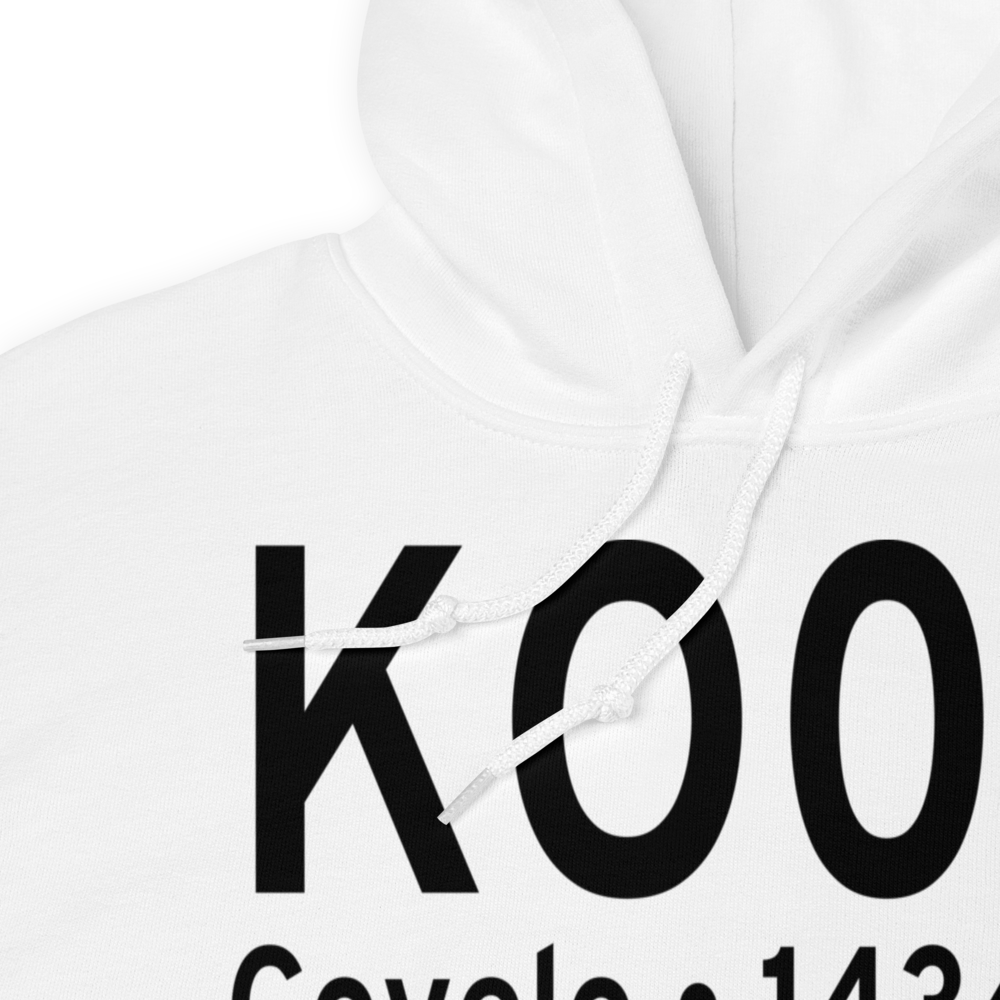 Round Valley Airport (KO09) ICAO Hoodie Sweatshirt 