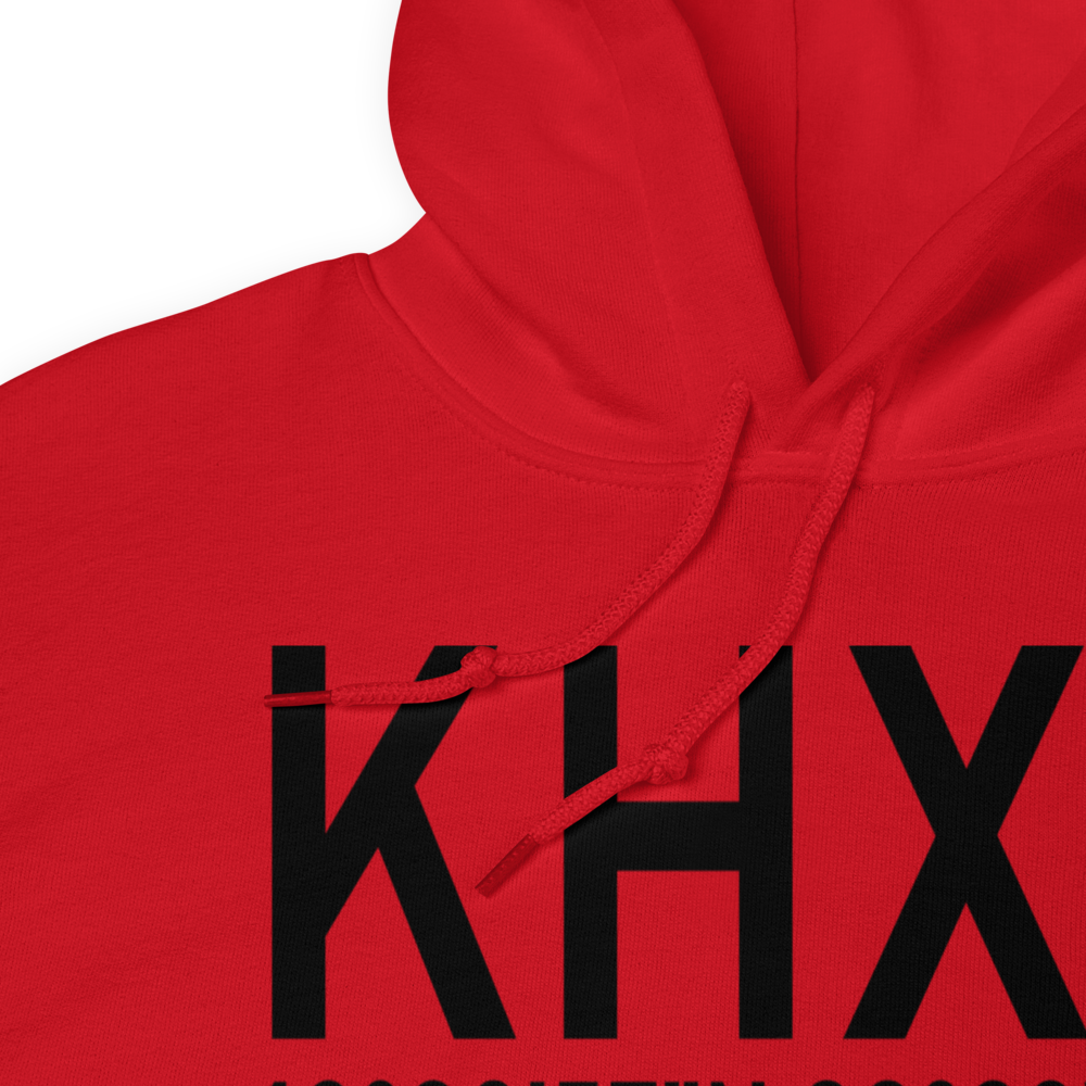 Hartford Municipal Airport (KHXF) ICAO Hoodie Sweatshirt 