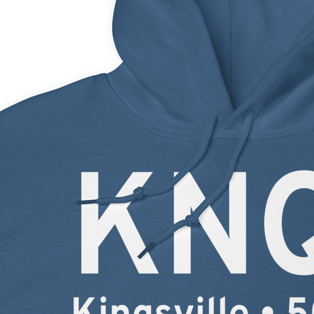 Kingsville Naval Air Station (KNQI) ICAO Hoodie Sweatshirt 