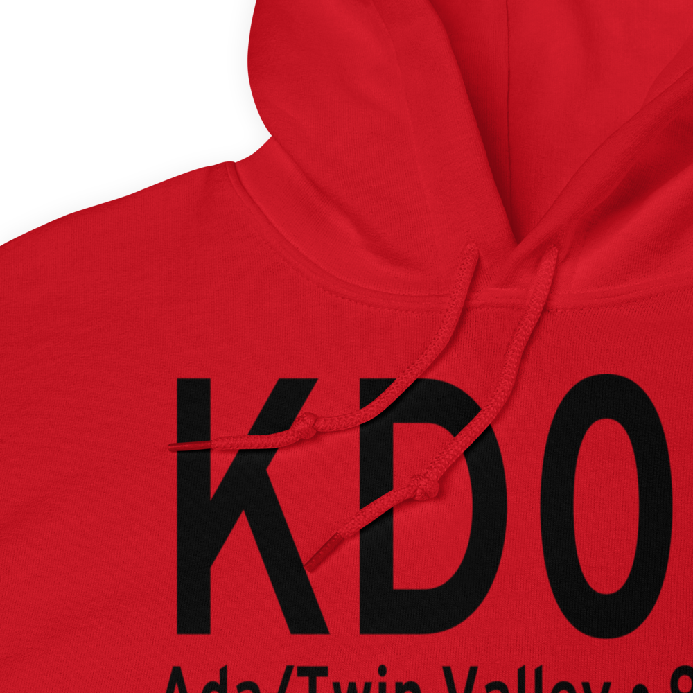 Norman County/Ada/Twin Valley Airport (KD00) ICAO Hoodie Sweatshirt 
