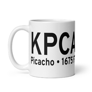 Picacho Stagefield Heliport (KPCA) ICAO Mug