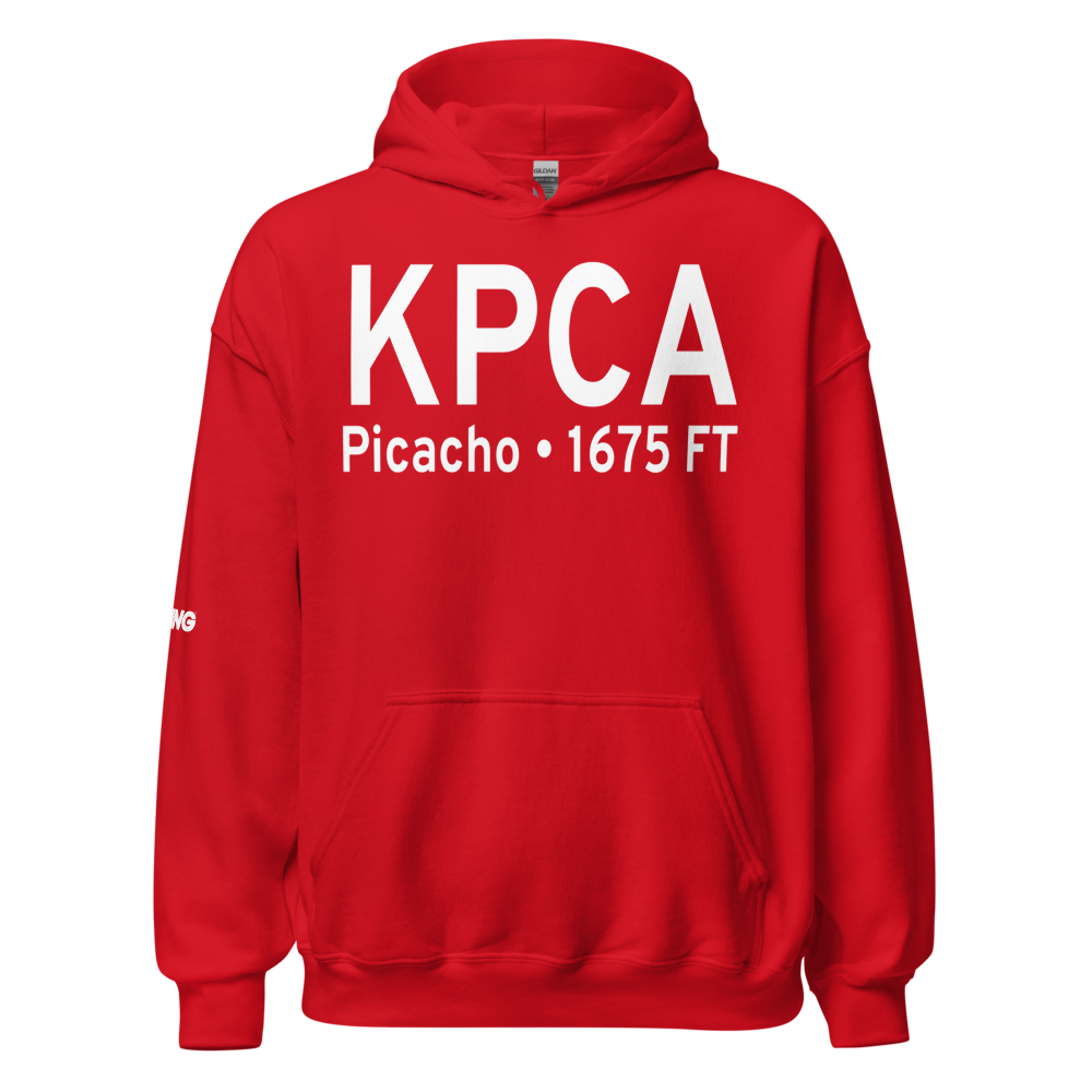Picacho Stagefield Heliport (KPCA) ICAO Hoodie Sweatshirt 