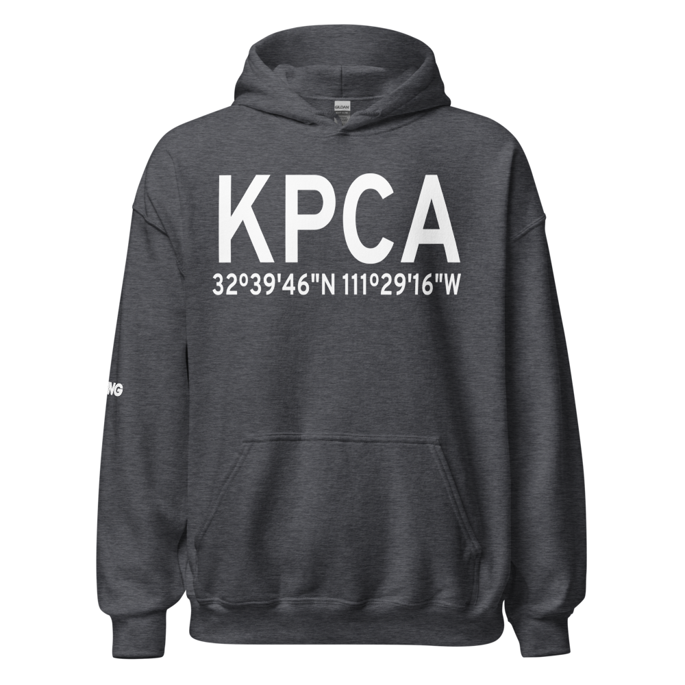 Picacho Stagefield Heliport (KPCA) ICAO Hoodie Sweatshirt 