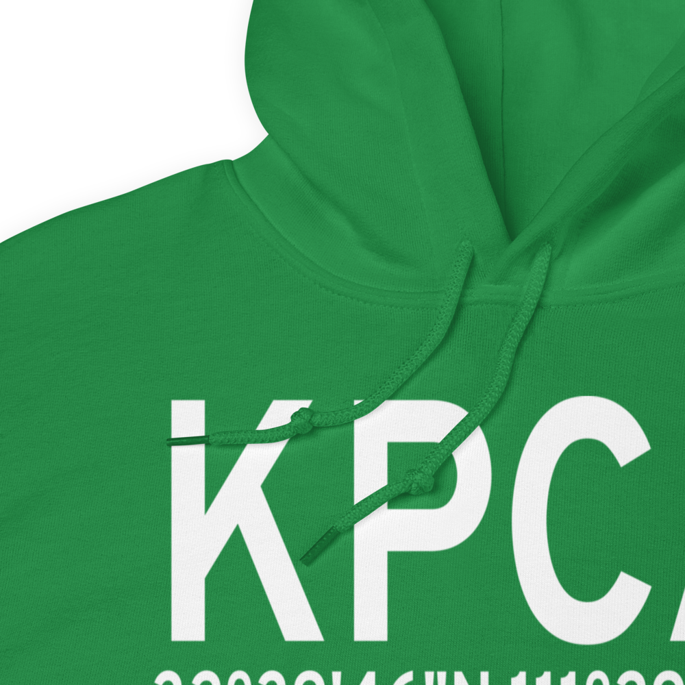 Picacho Stagefield Heliport (KPCA) ICAO Hoodie Sweatshirt 