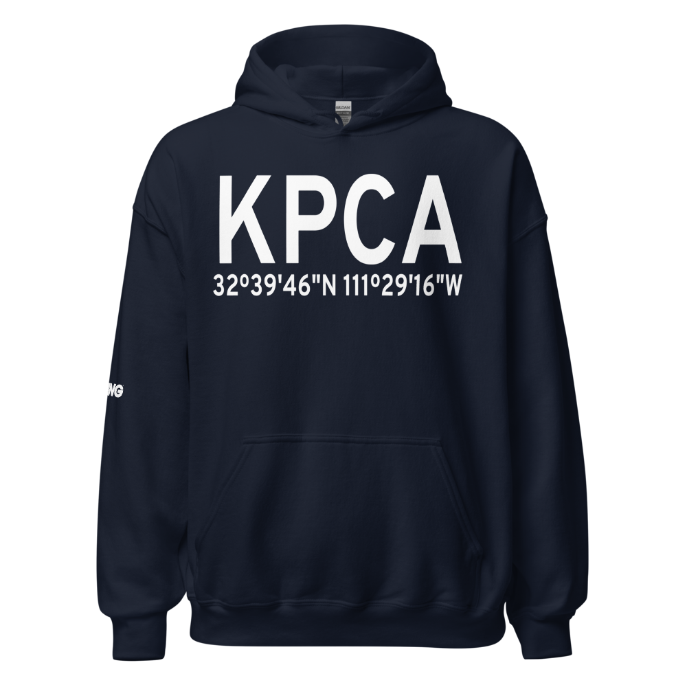 Picacho Stagefield Heliport (KPCA) ICAO Hoodie Sweatshirt 