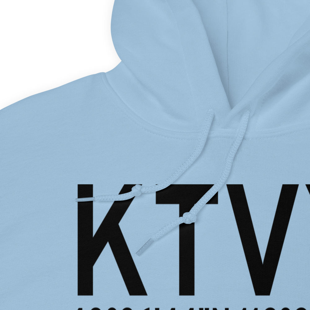 Bolinder Field Tooele Valley Airport (KTVY) ICAO Hoodie Sweatshirt 