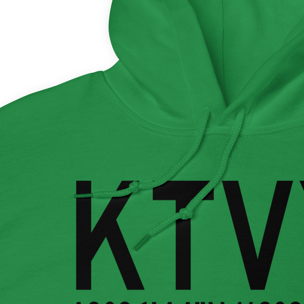 Bolinder Field Tooele Valley Airport (KTVY) ICAO Hoodie Sweatshirt 