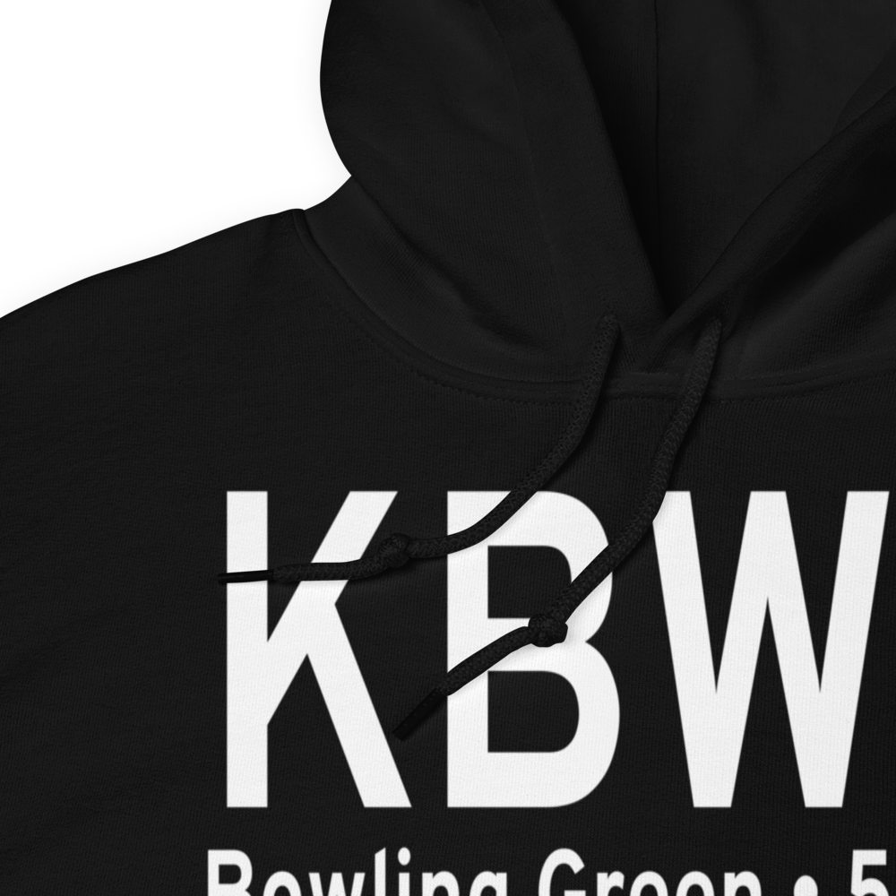 Bowling Green Warren County Regional Airport (KBWG) ICAO Hoodie Sweatshirt 