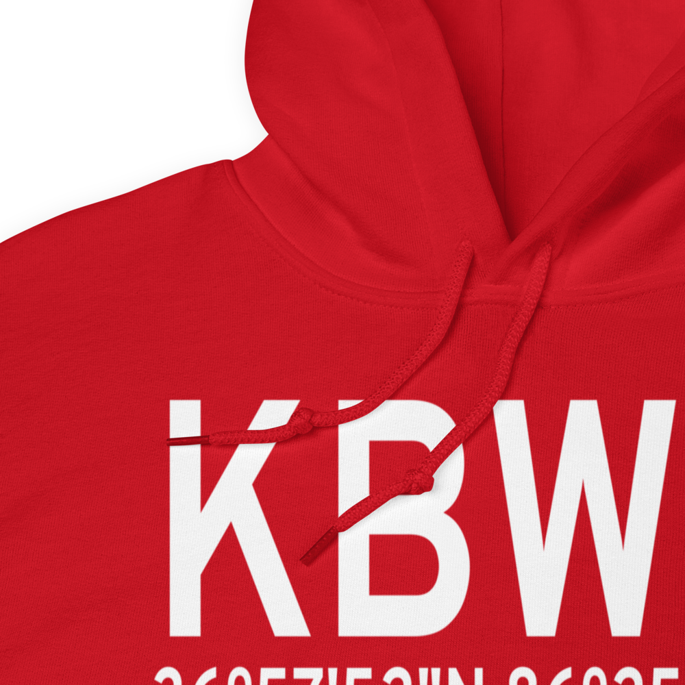 Bowling Green Warren County Regional Airport (KBWG) ICAO Hoodie Sweatshirt 