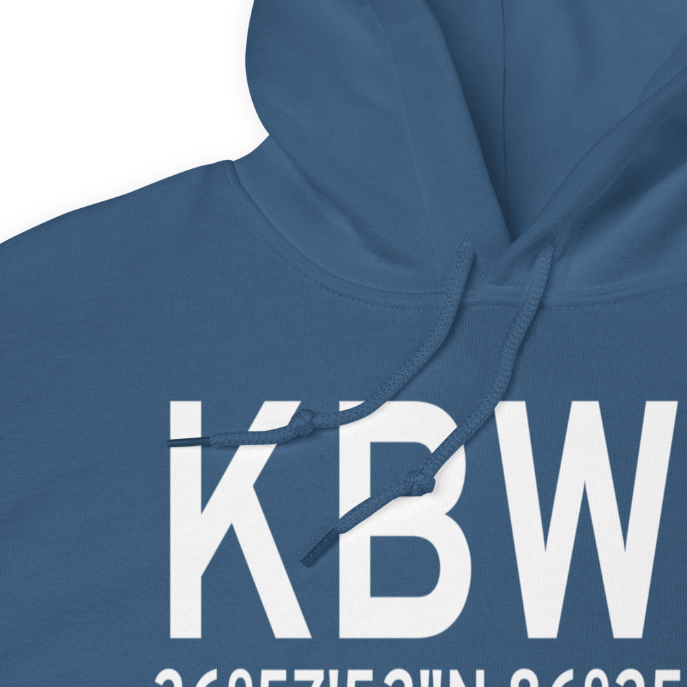 Bowling Green Warren County Regional Airport (KBWG) ICAO Hoodie Sweatshirt 