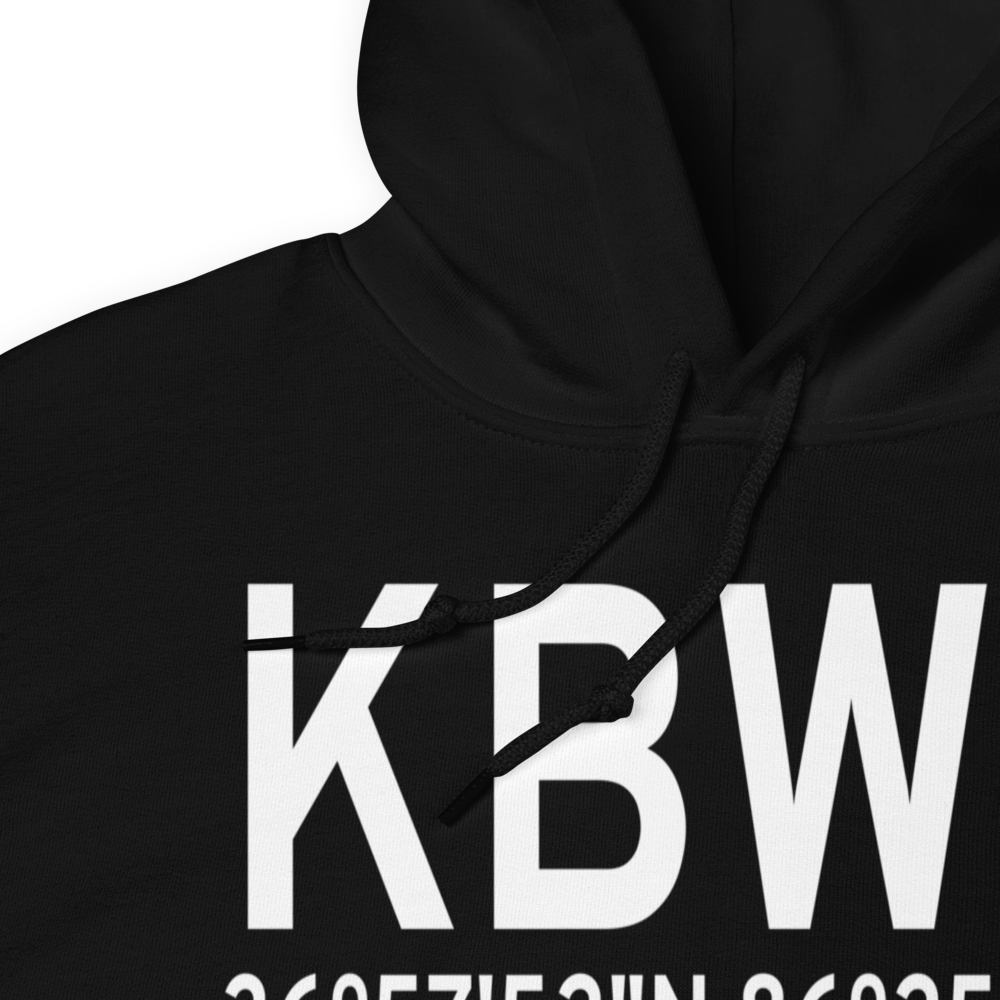 Bowling Green Warren County Regional Airport (KBWG) ICAO Hoodie Sweatshirt 