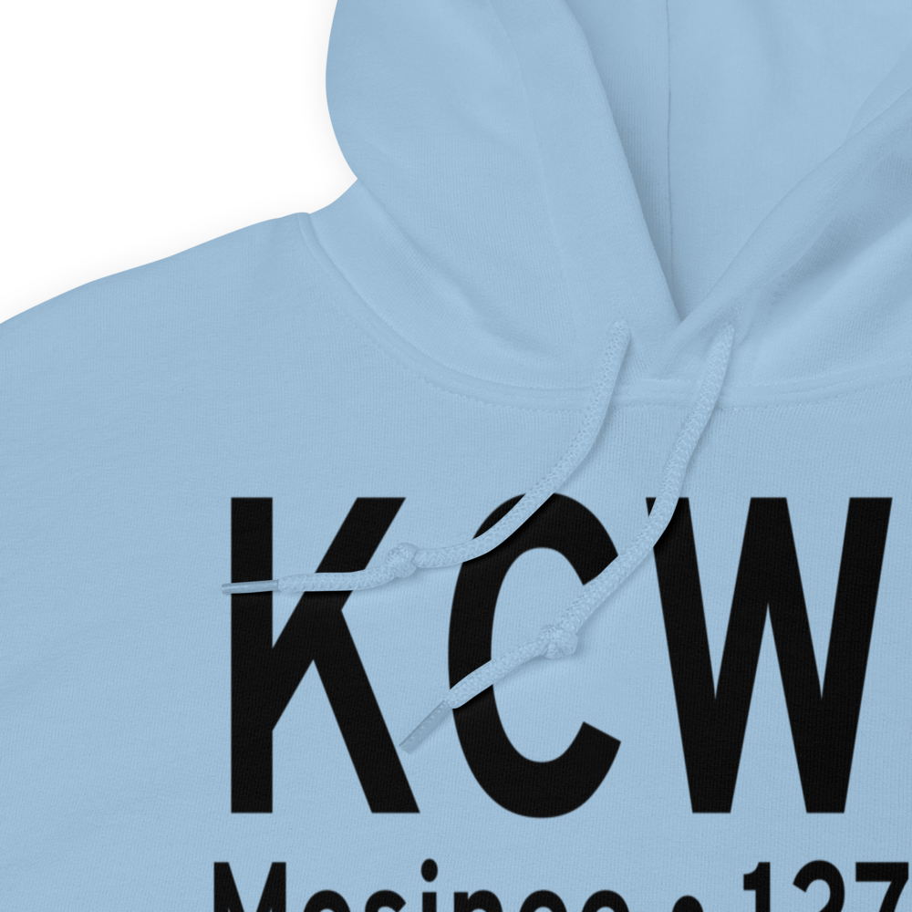 Central Wisconsin Airport (KCWA) ICAO Hoodie Sweatshirt 