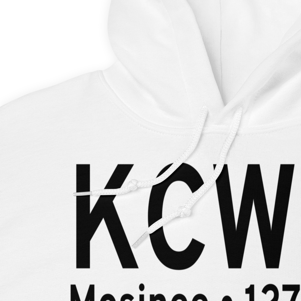 Central Wisconsin Airport (KCWA) ICAO Hoodie Sweatshirt 