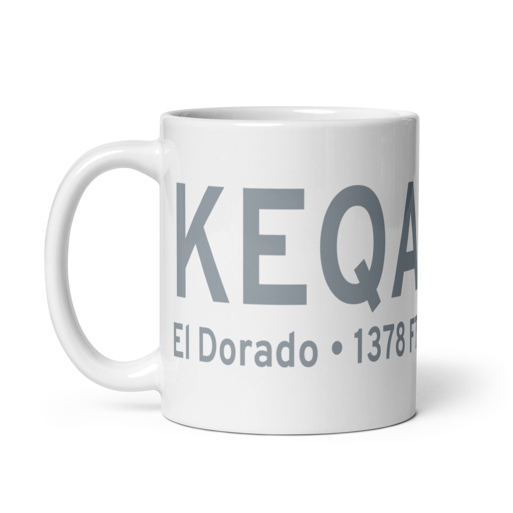 Captain Jack Thomas El Dorado Airport (KEQA) ICAO Mug 