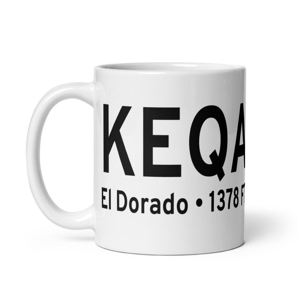 Captain Jack Thomas El Dorado Airport (KEQA) ICAO Mug 