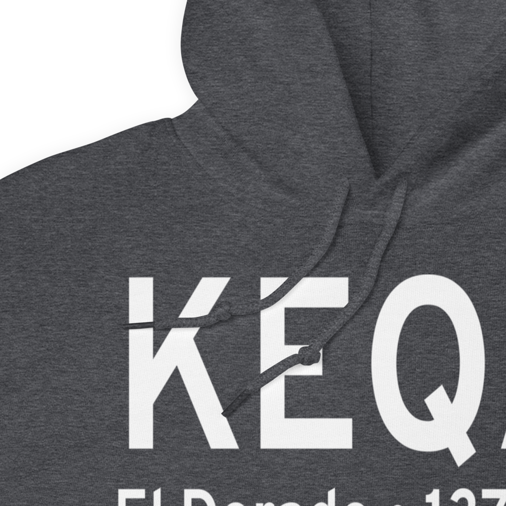 Captain Jack Thomas El Dorado Airport (KEQA) ICAO Hoodie Sweatshirt 
