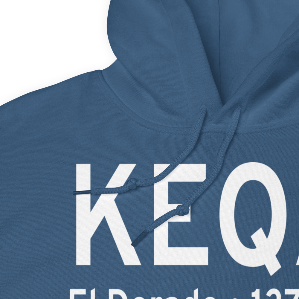 Captain Jack Thomas El Dorado Airport (KEQA) ICAO Hoodie Sweatshirt 