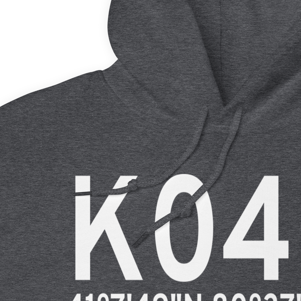 Lansdowne Airport (K04G) ICAO Hoodie Sweatshirt 