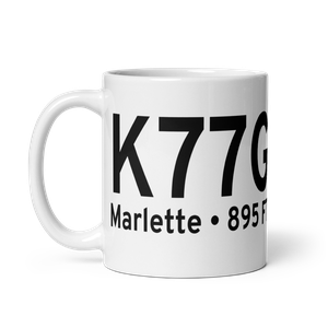 Marlette Township Airport (K77G) ICAO Mug