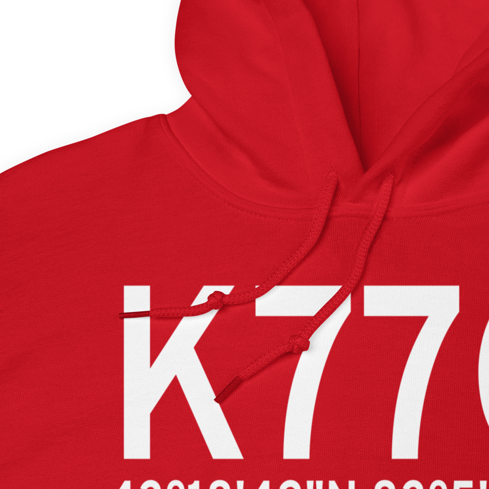 Marlette Township Airport (K77G) ICAO Hoodie Sweatshirt 