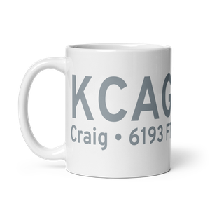 Craig Moffat Airport (KCAG) ICAO Mug