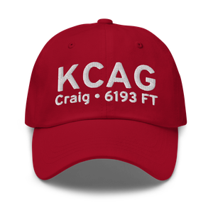 Craig Moffat Airport (KCAG) ICAO Hat