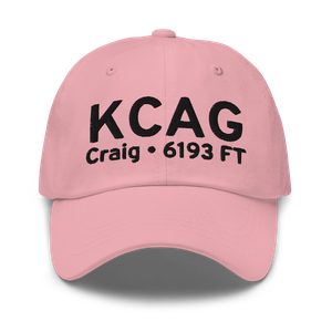 Craig Moffat Airport (KCAG) ICAO Hat