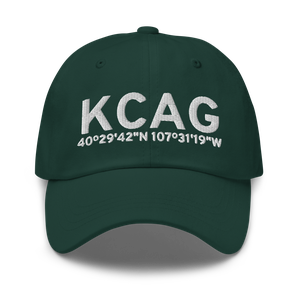 Craig Moffat Airport (KCAG) ICAO Hat