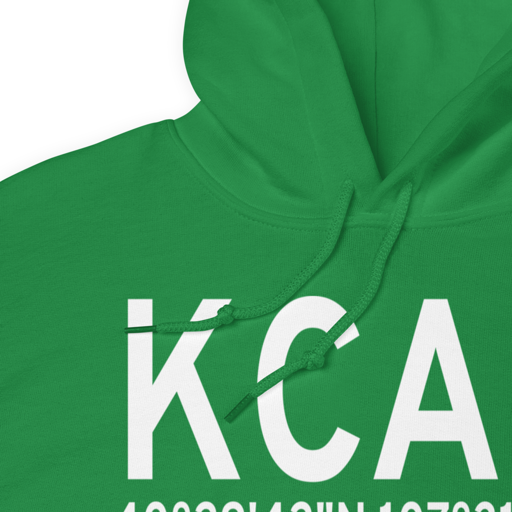 Craig Moffat Airport (KCAG) ICAO Hoodie Sweatshirt 