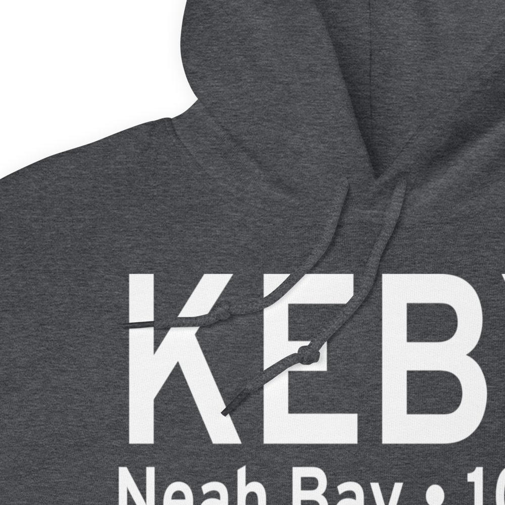 US Coast Guard Station Neah Bay Heliport (KEBY) ICAO Hoodie Sweatshirt 