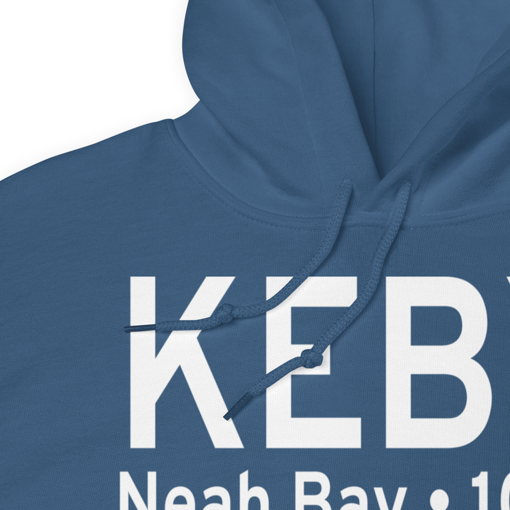 US Coast Guard Station Neah Bay Heliport (KEBY) ICAO Hoodie Sweatshirt 
