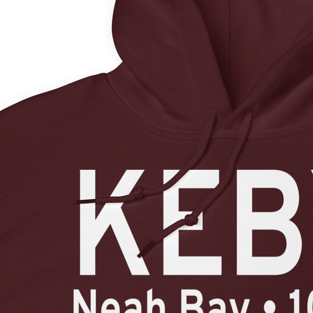 US Coast Guard Station Neah Bay Heliport (KEBY) ICAO Hoodie Sweatshirt 