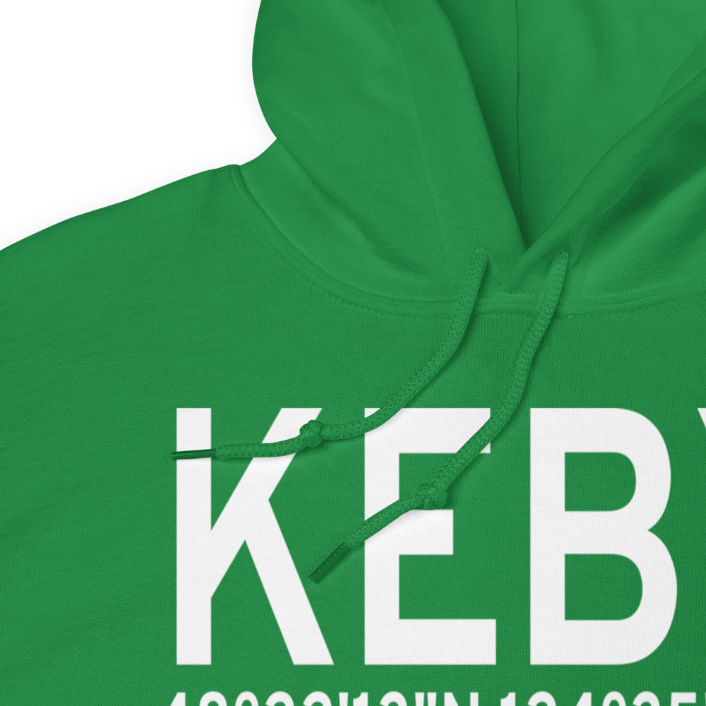 US Coast Guard Station Neah Bay Heliport (KEBY) ICAO Hoodie Sweatshirt 