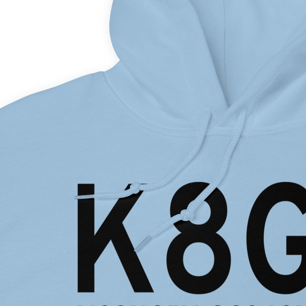 Willard Airport (K8G1) ICAO Hoodie Sweatshirt 