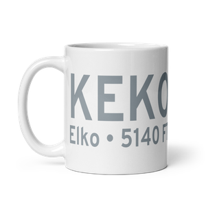 Elko Regional Airport (KEKO) ICAO Mug