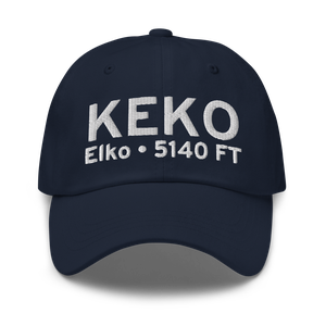 Elko Regional Airport (KEKO) ICAO Hat