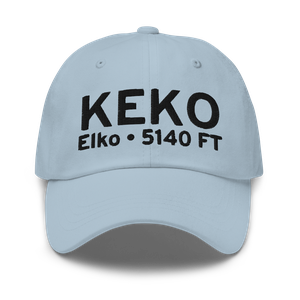 Elko Regional Airport (KEKO) ICAO Hat