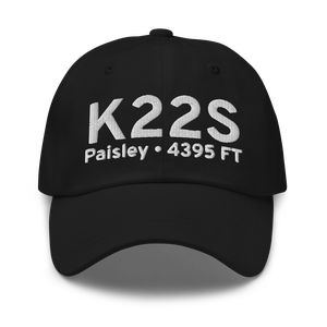 Paisley Airport (K22S) ICAO Hat