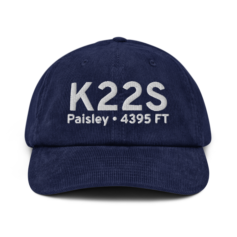 Paisley Airport (K22S) ICAO Hat 