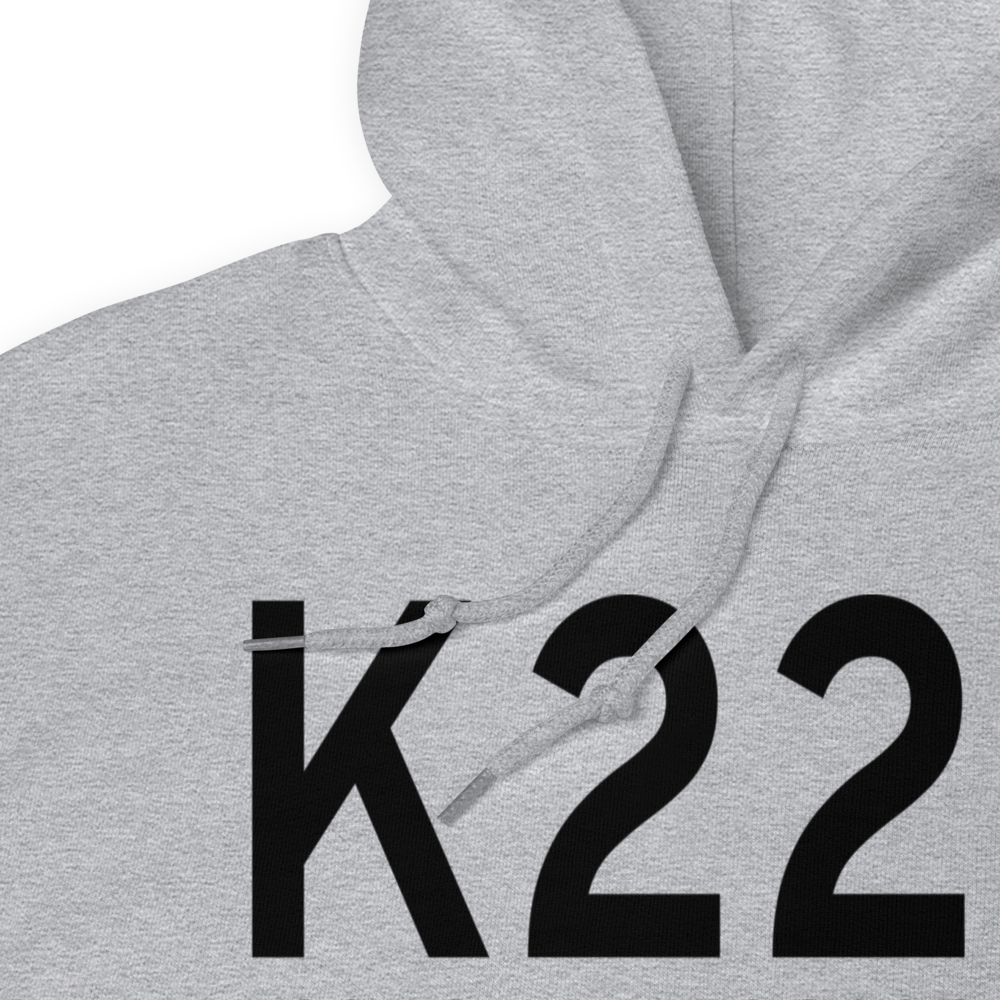 Paisley Airport (K22S) ICAO Hoodie Sweatshirt 