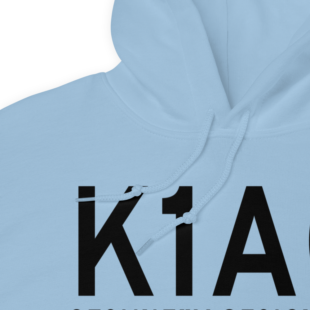 Dallas Bay Sky Park Airport (K1A0) ICAO Hoodie Sweatshirt 