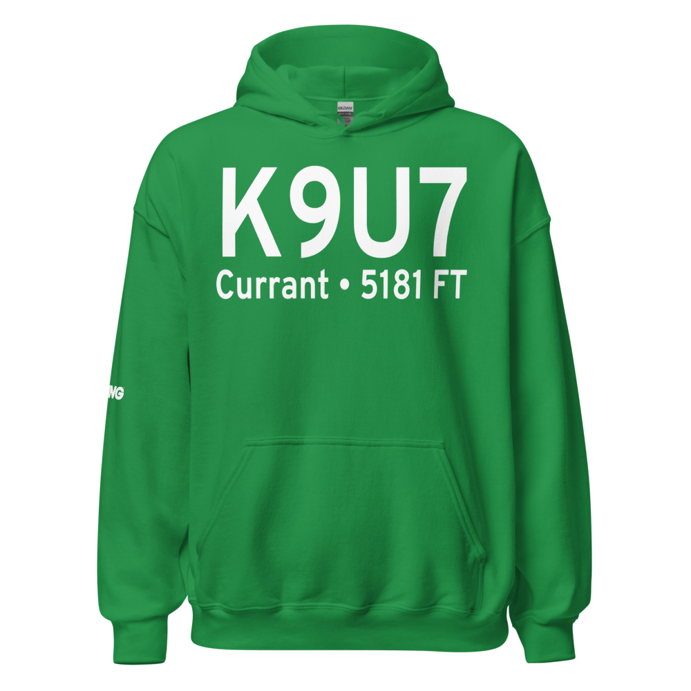 Currant Ranch Airport (K9U7) ICAO Hoodie Sweatshirt 