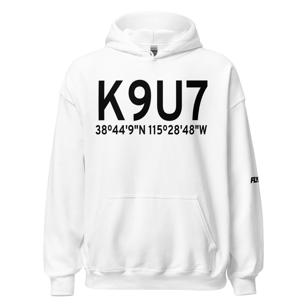Currant Ranch Airport (K9U7) ICAO Hoodie Sweatshirt 