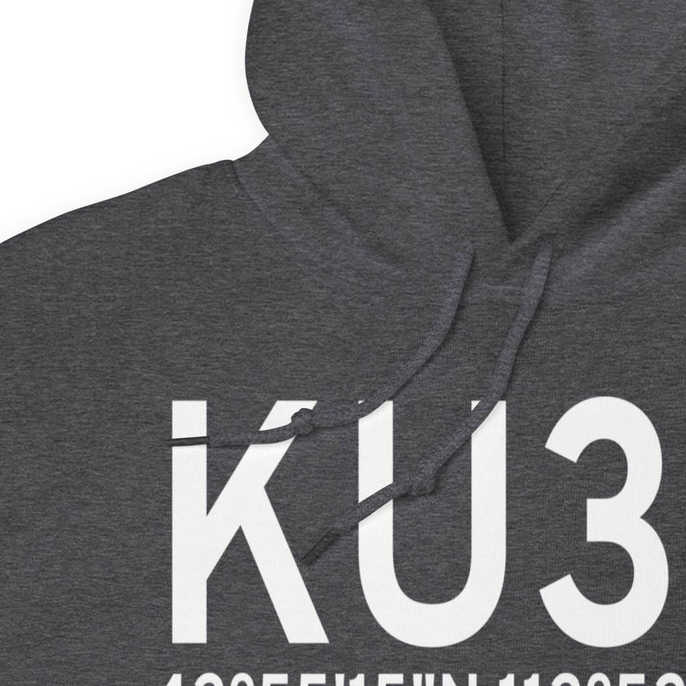 Aberdeen Municipal Airport (KU36) ICAO Hoodie Sweatshirt 