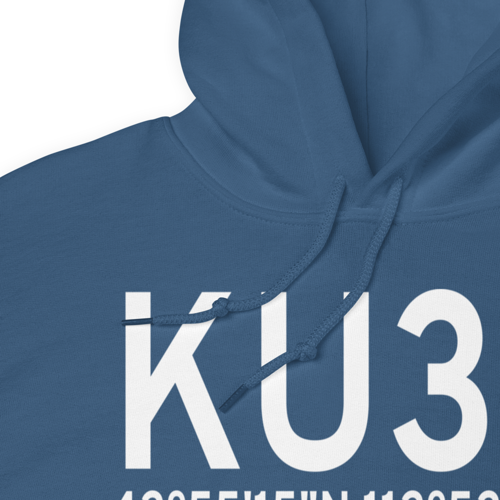 Aberdeen Municipal Airport (KU36) ICAO Hoodie Sweatshirt 