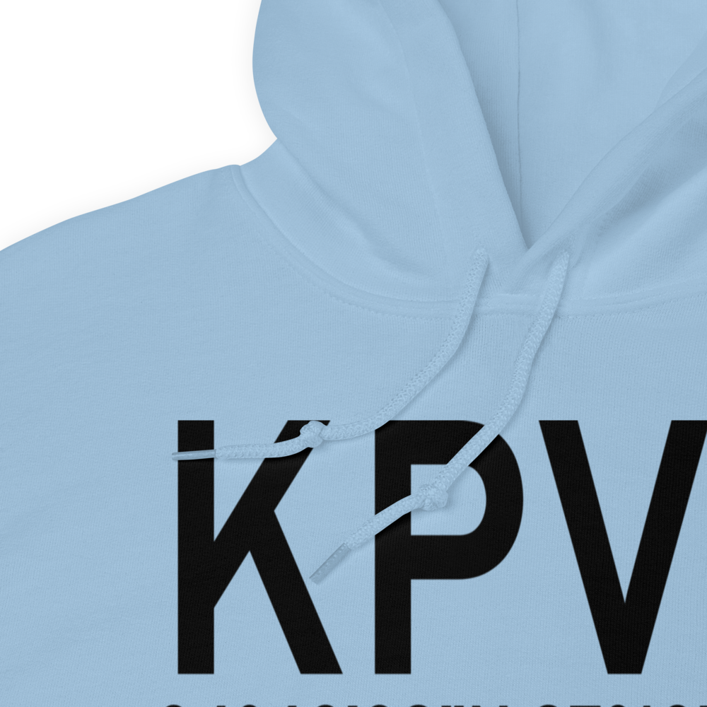Pauls Valley Municipal Airport (KPVJ) ICAO Hoodie Sweatshirt 