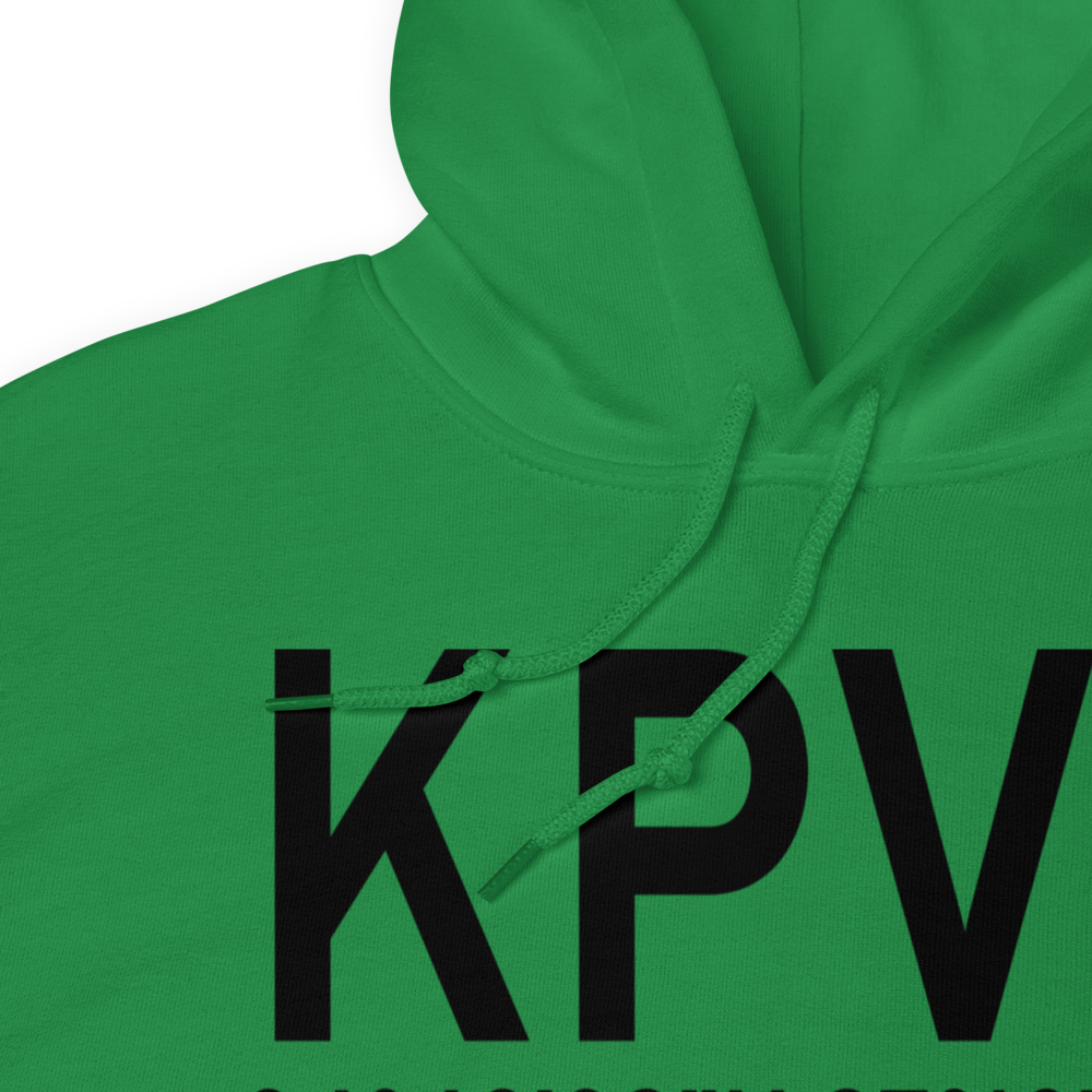 Pauls Valley Municipal Airport (KPVJ) ICAO Hoodie Sweatshirt 