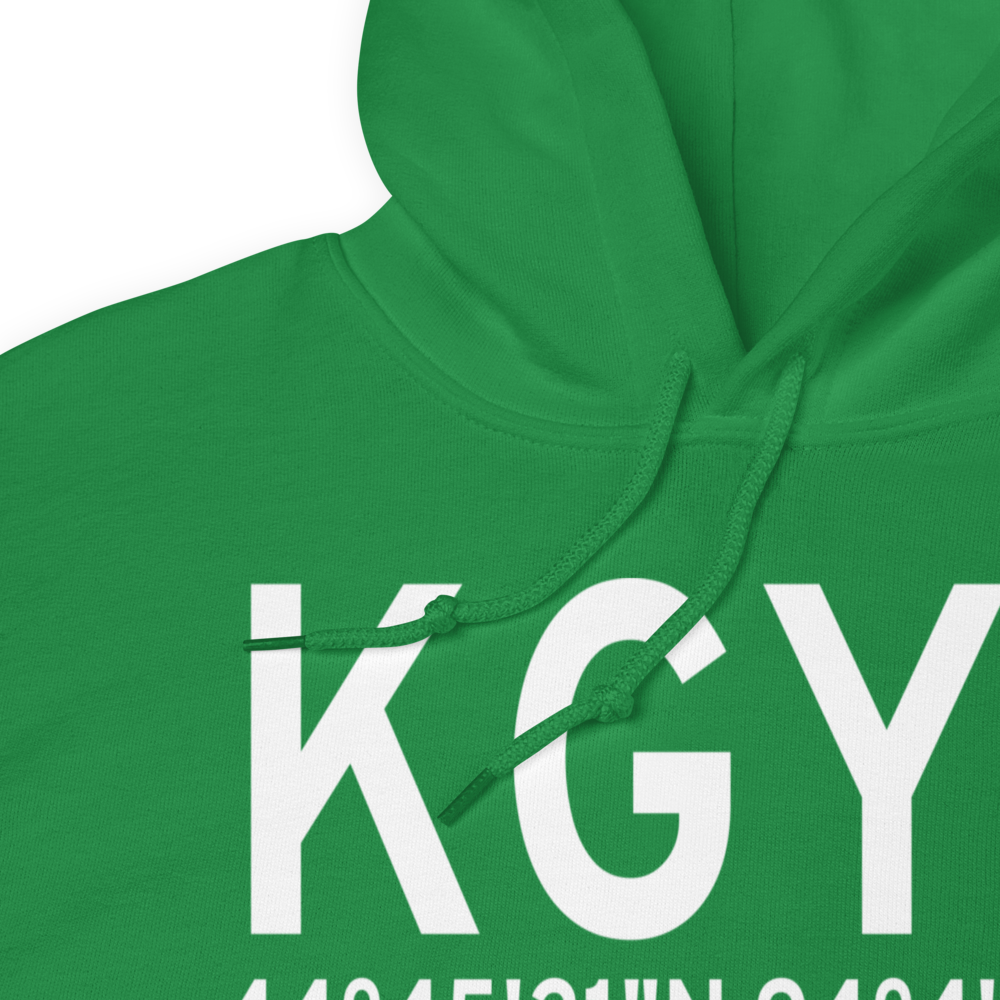 Glencoe Municipal Airport (KGYL) ICAO Hoodie Sweatshirt 